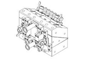 Slot Die Head with Dual Channels for Roll-to-Roll Bilayer Coating-MSK-PWHM-CP