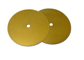 Two 6" Dia x 0.5mm t x0.5" Arbor Impregnated Diamond Cutting Blades - EQ-IPDB60505