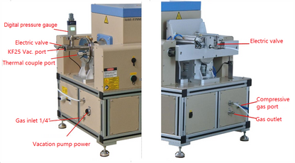 1700 °C Max Automated 80mm Tube Furnace for AI Material Research - GSL-1700X-ASD-80