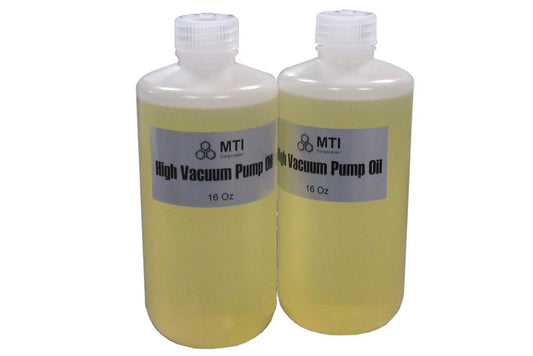 High Vacuum Pump Oil ( 2 bottles total 32 Oz) - EQ-HVPO32