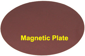 12" Dia.x 0.8 mm Thick Permanent Magnetic Sheet with PSA Backing - EQ-MagnetP12