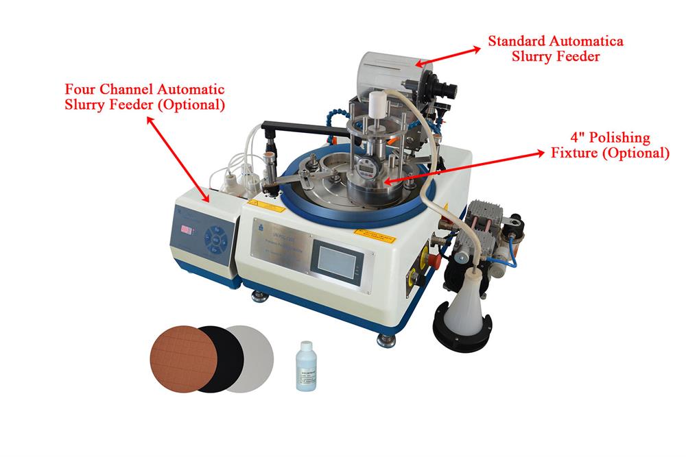 12" High Speed Automatic CMP Polisher w/ Auto Slurry Feeder- Unipol-1203