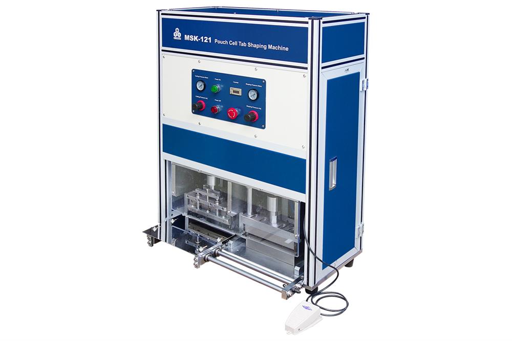 Pouch Cell Current Collector Tab Shaping Machine - MSK-121