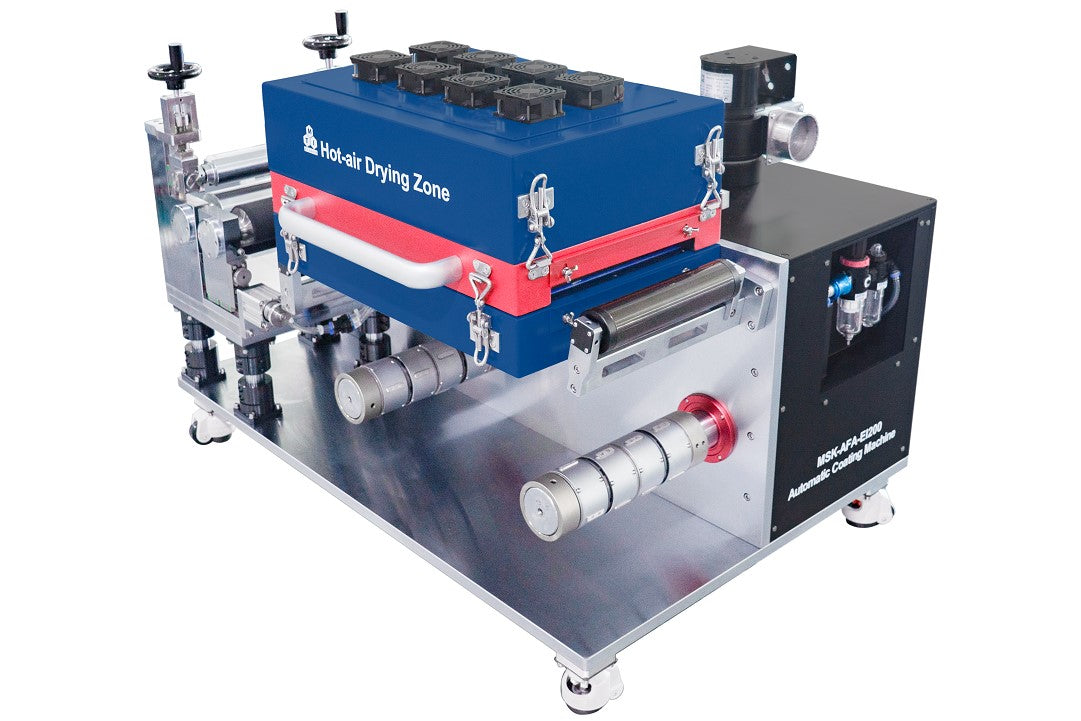 Compact Roll to Roll Coater w/ 160mm Max. Width & 6 Optional Coating H ...
