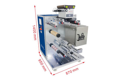 Vertical Double Side R2R Coater w/ Max. 250mm Width For Battery Electrodes-MSK-AFA-DS300-LD