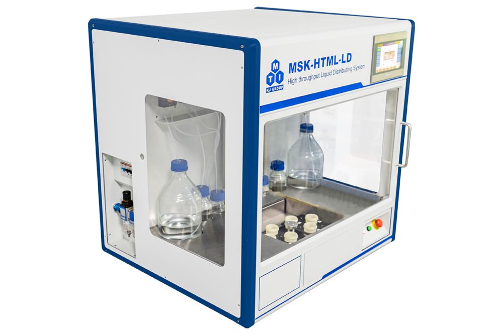 Compact Liquid Dispensing System with 6-Channel Metering Pumps & Strea ...