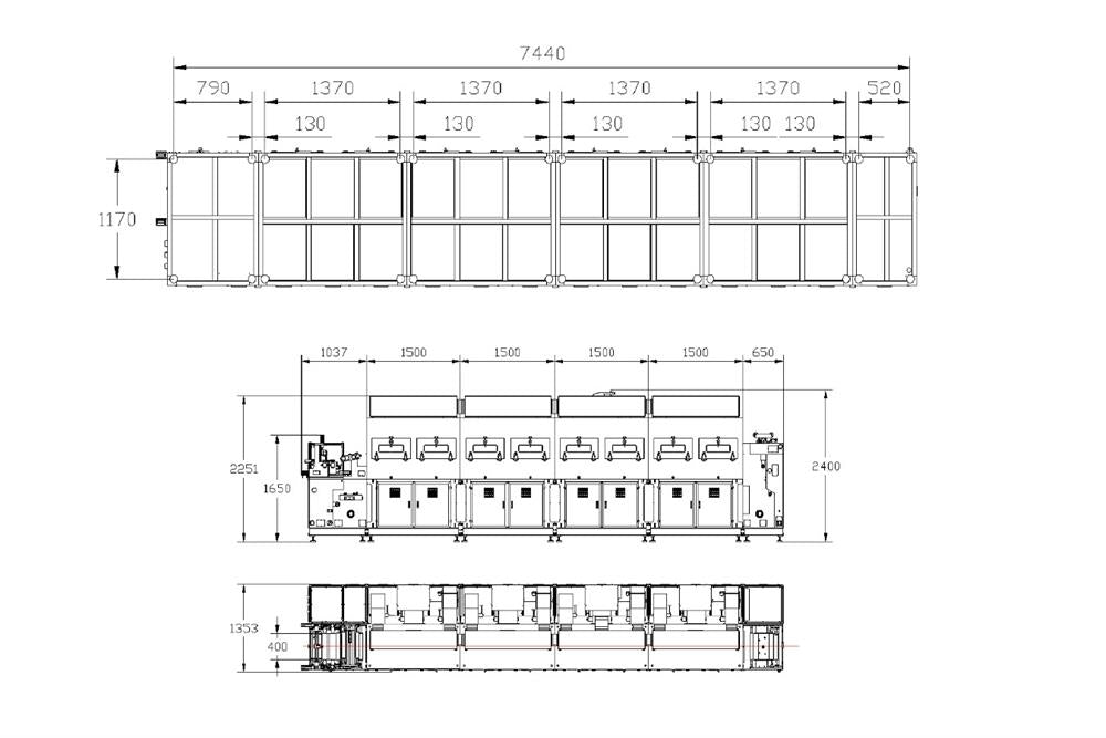 R2R Slot-Die & Reverse Comma Blade Transfer Coating Pilot System - MSK-AFA-DE400-CM4-CLKS-LD