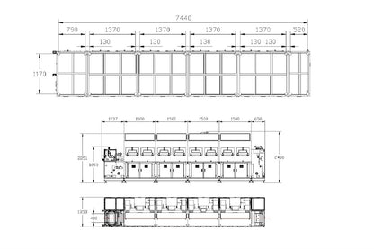 R2R Slot-Die & Reverse Comma Blade Transfer Coating Pilot System - MSK-AFA-DE400-CM4-CLKS-LD