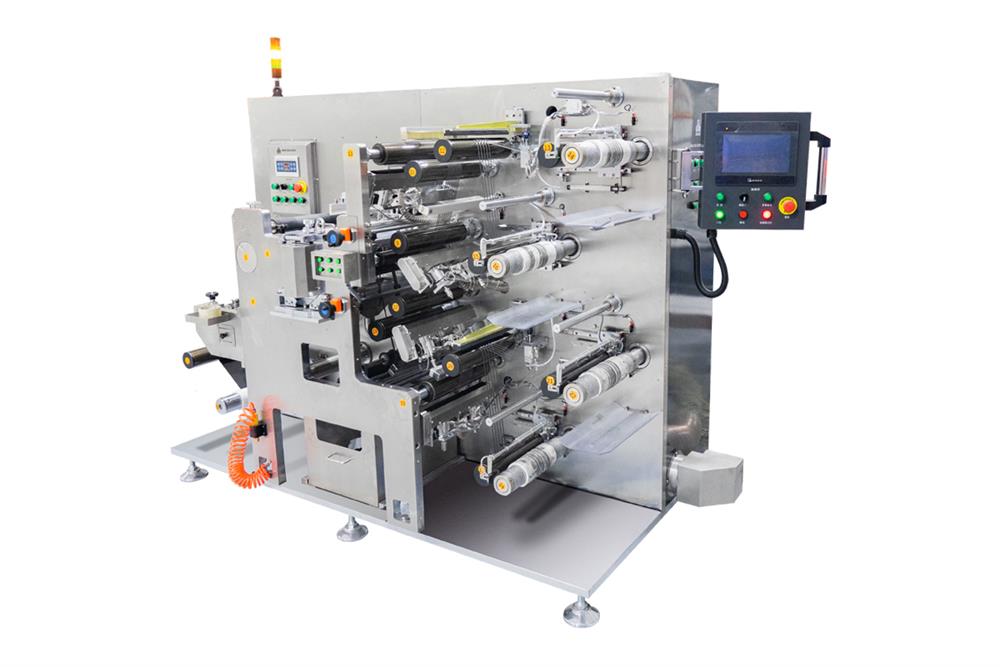 Roll to Roll Micro-battery Electrodes Slitting Machine ( 3 - 10 mm Width) - MSK-CSC-350