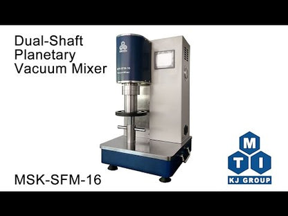 Desk-Top Dual-Shaft Planetary Vacuum Mixer w/ Optional Containers (50-500ml)-MSKSFM16