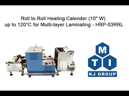 Roll to Roll Device for Laminating Rolling Machine up to 8" Width with Tension Control - MSK-RR-laminator