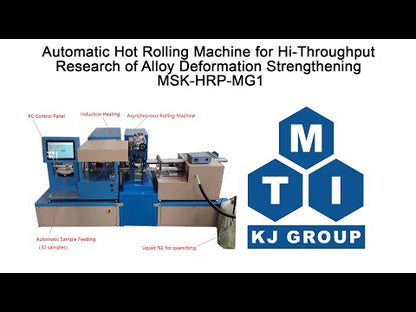 Automatic Hot Rolling Machine (Single Sample) for Research of Alloy Deformation - MSK-HRP-MG3