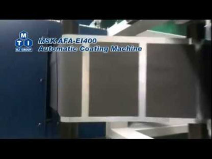 Faster Roll to Roll Coating System (400mm Width) for Pilot Scale of Battery Electrode - MSK-AFA-E400-LD