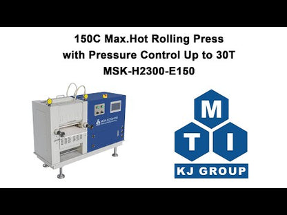 150C Max. Hot Rolling Press (12'' Width) with Pressure Control Up to 30T - MSK-H2300-E150