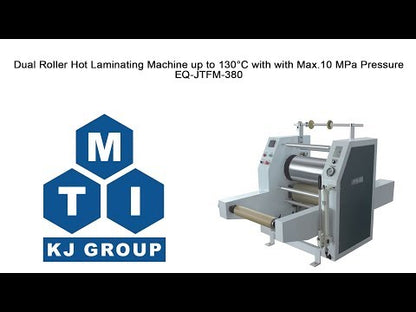 Hot Rolling Laminating Press up to 130C with Max.1200 kgf & Optional 340 / 480 / 1050 mm Width - JTFM380