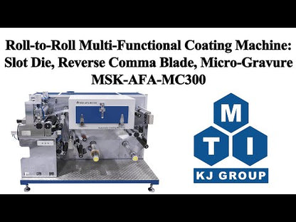 Roll-to-Roll Multi-Functional Coating Machine: Various Coating Heads - MSK-AFA-MC300