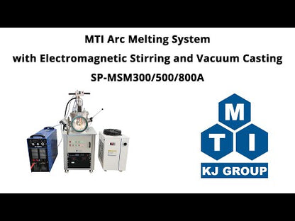 Arc Melting System up to 500g with Casting Function and Vacuum & Water Chiller - SP-MSM-800A