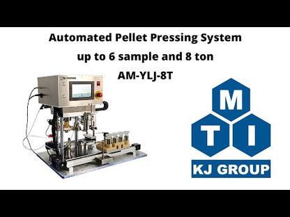 Automated Pellet Pressing System up to 6 sample and 8 ton - AM-YLJ-8T