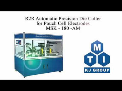 R2R Automatic Precision Die Cutter for Pouch Cell Electrodes - MSK-180-AM