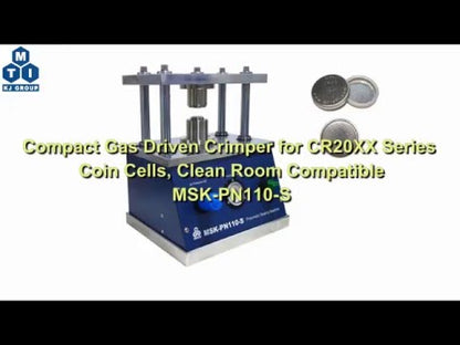 Gas Driven Decrimper for Disassembling CR20XX Series Coin Cells, Ar Gas Compatible ) - MSK-PN110-DS