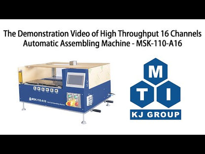 16 Channels Automatic Assembling Machine for All Types of Coin Cells - MSK-110-A16