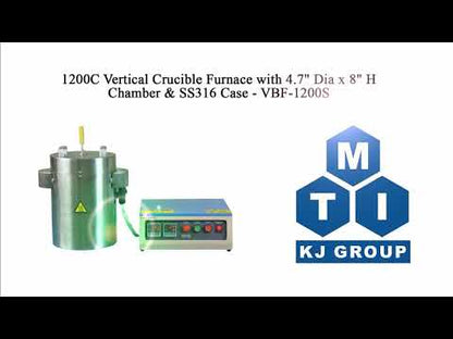 500°C Ti Metal Reactor with 6 Feedthroughs for Molten Salt Electrolyze or Battery - VBF600TI