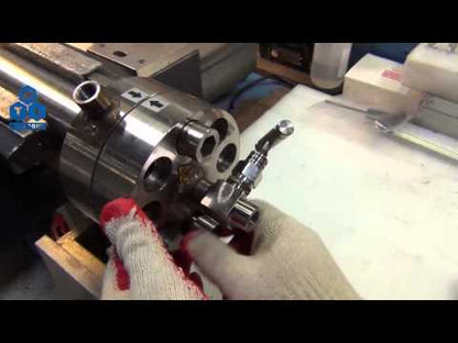 Hi-Pressure Super Alloy Tube: 100 OD x 82 ID x 1200 L (mm) w/ CF Flanges, 1100oC Max. - Tube-HP-100-82