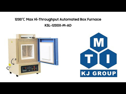 1200 Max Automated Box Furnace ( 30x30x30 CM, 27 L) - KSL-1200X-M-AD