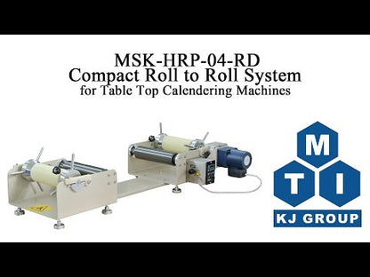 200C Max. 4" Width Electric Hot Rolling Press w/ Variable Speed - (Ar Gas Compatible) - MSKHRP1A