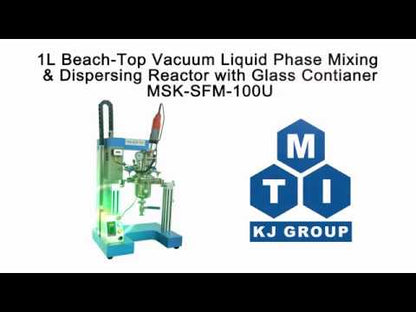 Hi-Speed Vacuum Mixing & Dispersing Reactor up to 25K RPM with Optional 1- 10 L Container - MSK-SFM-U