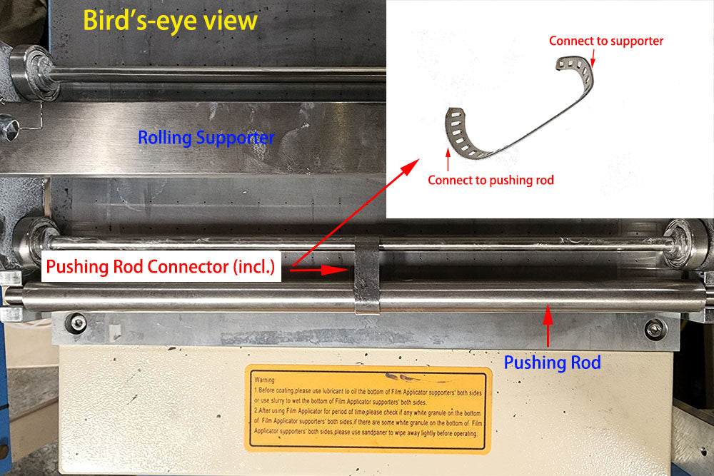 500 mm Wide Slot-die Film Applicator with Rollers- Se-KTQ-500SD