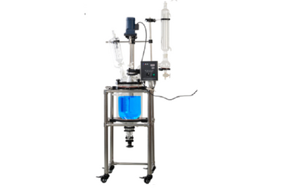 10L or 20L Glass Reactor with Optional PTFE Stirring Blade & 200oC Oil Bath - RG- LXX