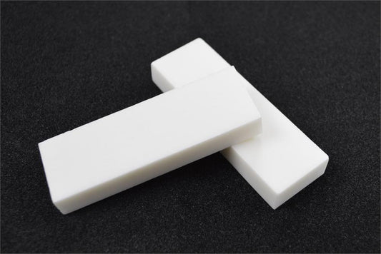 2 pcs of 75 x 25mm High Quality Resin Bonded Ceramics for Samples Holding - EQ-Resin7525