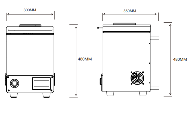 Six Containers (30mL) Hi-Throughput Vacuum Planetary Centrifugal Mixer - MSK-PCV-30