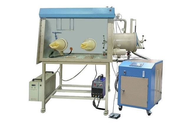 Manual Operated 32-Cavities Arc Melting System in Glove-Box for High Throughput Alloy Research - EQ-SP-MAM-32