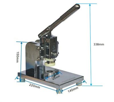 Compact Precision Disc Cutter with 4 Sets of Cutting Die (15, 19, 20 & 24 mm)-MSK-T-07