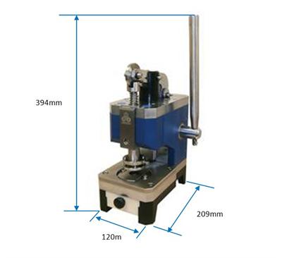 Precision Disc Cutter with Standard 16, 19, 20 Dia. Cutting Die & 3 - 24mm Optional - MSK-T-10