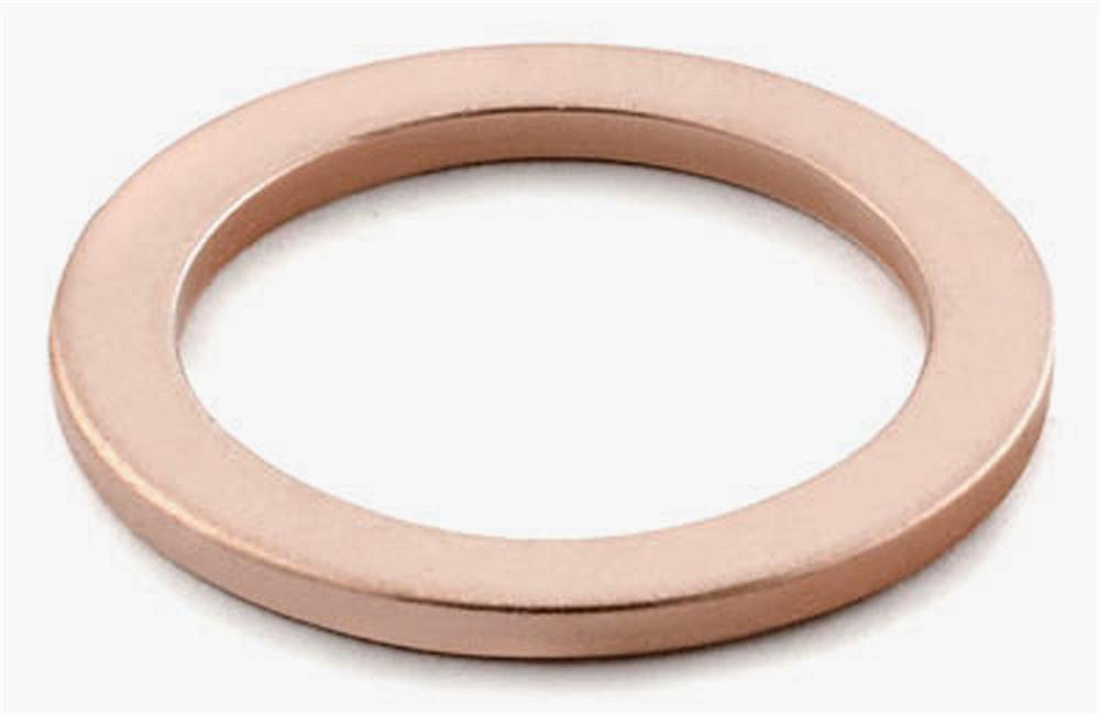 99mm O.D Copper Gasket for High Pressure and high Vacuum tube furnace OTF-1200X-HVHP-80- EQ-ORing-Cu98