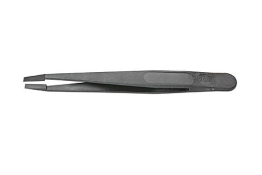 High Precision & Carbon Fiber Reinforced Tweezers (flat tips) - EQ-TZR-CF-5413-LD