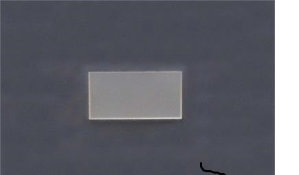 Quartz single crystal, optical grade (101), 10x5x1.0mm, 1sp - SO100510S1ori101