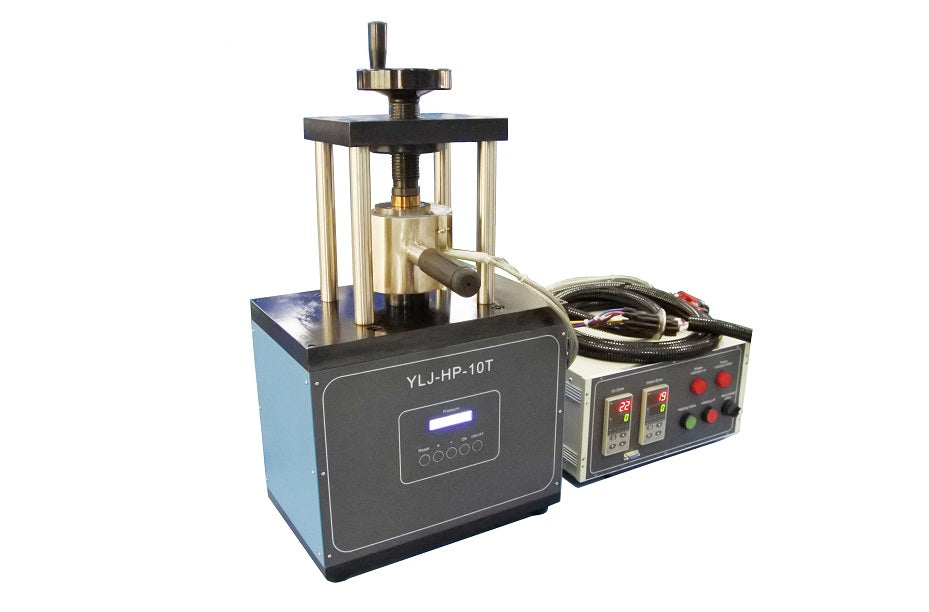 10T Electric Mechanic Press with WC Heating Dies (550??C Max) - YLJ-HP-10T| Oil-less Press option| Oil-less Press only