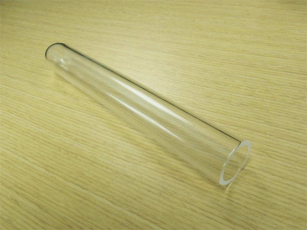 50 OD x 44 IDx 300L mm Half Open Quartz Tube for DIY Tube Furnace/induction Heater - EQ-HQT50