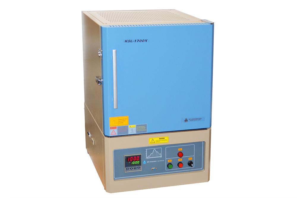 1700C Large Bench-Top High Temperature Muffle Furnace, 10" x 10" x 12" (19L) - KSL-1700X-A3