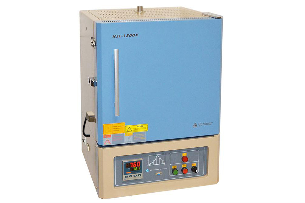 1200C Muffle Furnace (12x12x12", 27 L) w/ Programmable Controller- KSL1200X-M