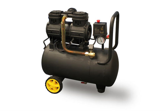 MAX. 110 PSI 30L High Speed Quiet and Oil-Free Steel Tank Air Compressor - MSK183AC| Voltage| 110V