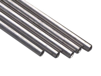 Seamless Stainless Steel Tube: 1/4" OD x79"L (2000mm) for Gas Delivery (2 pcs/package) -SS-1/4-tube