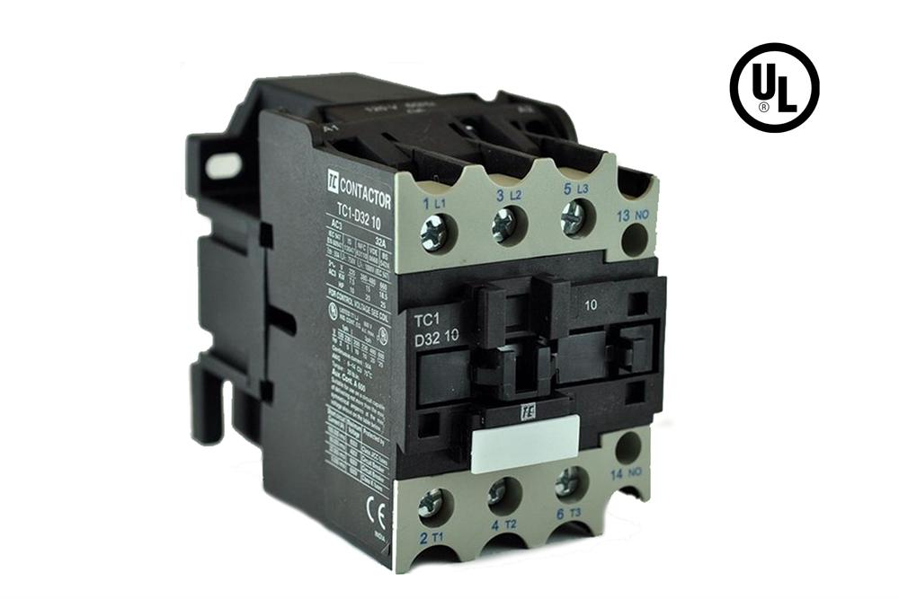 TC Contactor, AC3 32A/15KW - TC1D3210-LD