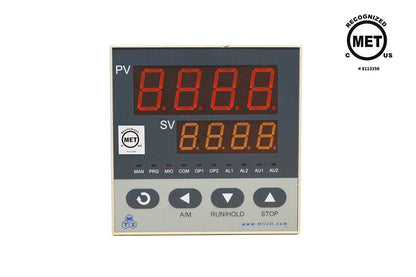 MET Certified Precision Temperature Controller with 30 segement programmable - FA-YD808P-X3