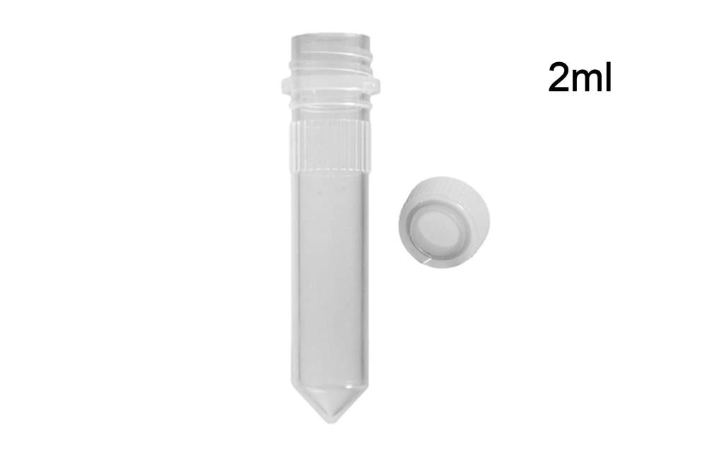 Nylon Plastic Tube with Optional Capacity: 2ml, 15ml, or 50ml - TPA