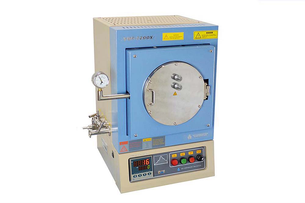 1100°C Max 8OD7.6 LVacuum Chamber Furnace with Feedthrough flange - VBF-1200X-H8